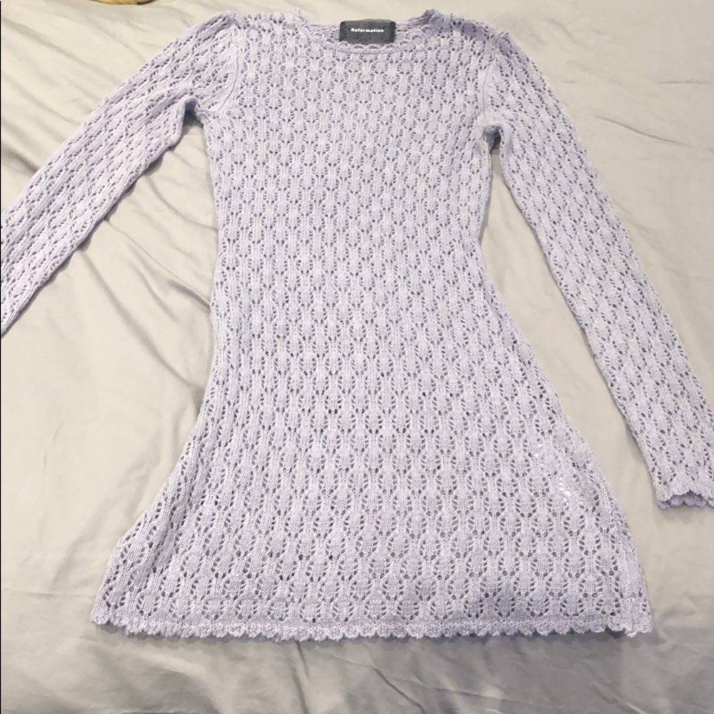 lavender swim coverup - never been worn
